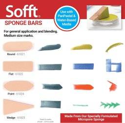 Sofft art sponge bar ass. 61100 | Panpastel