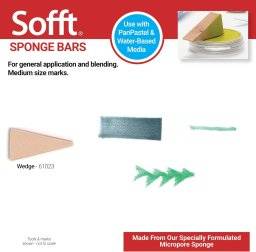 Sofft art sponge bar wedge 61023 | Panpastel