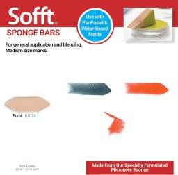 Sofft art sponge bar point 61024 | Panpastel