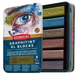 Graphitint XL block blik 6 kleur | Derwent