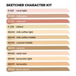 Sketcher set 12st character kit | Molotow 