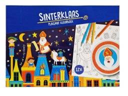 Placemat kleurblok sinterklaas