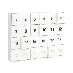 Adventkalender wit/goud 500453 | Rico design