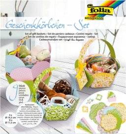 Kartonnen mandjes set 975 | Folia