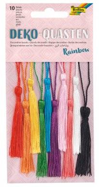 Decoratie flosjes rainbow 12230 | Folia