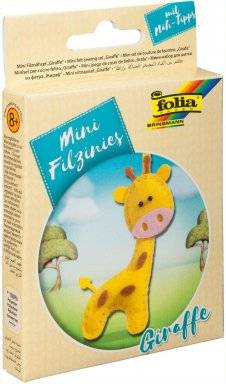 Mini viltset 52904 giraffe | Folia