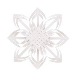 Weaving star white 3000723 | Rico design