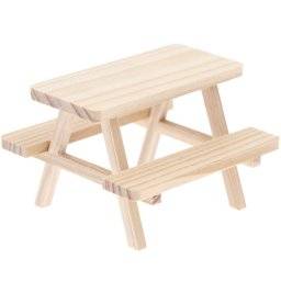 Miniatuur picknick tafel 500547 | Rico design