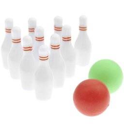 Miniatuur bowling set 500544 | Rico design 