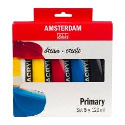 Amsterdam primary set 5x120ml | Talens 