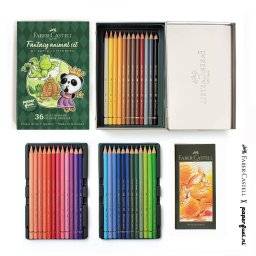 36 polychromos fantasy animalset | Faber castell