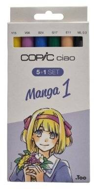Ciao 5 + 1 set manga 1 | Copic