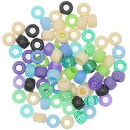 Ponii beads aqua mix 600223 | Rico design