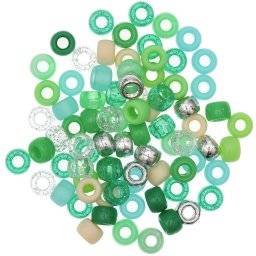 Ponii beads green mix 600220 | Rico design