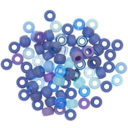 Ponii beads blue mix 600221 | Rico design