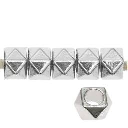 Ponii beads silver poly 600231 | Rico design