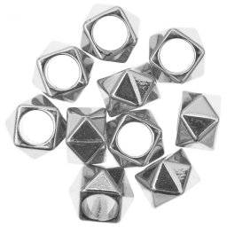 Ponii beads silver poly 600231 | Rico design