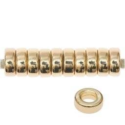 Ponii beads gold rings 600235 | Rico design