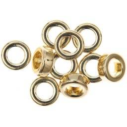 Ponii beads gold rings 600235 | Rico design