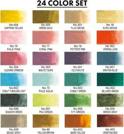 Gansai tambi aquarel 24NW colors | Kuretake