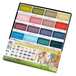 Gansai tambi aquarel 24NW colors | Kuretake