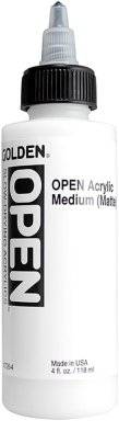 Open acryl medium matte | Golden