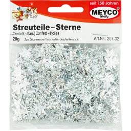 Strooisterren zilver 207-32 | Meyco