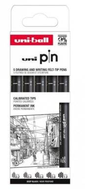 Fineliners set 5dlg ASP009 | Uni