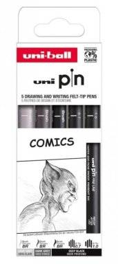 Fineliners set 5dlg ASP019 | Uni