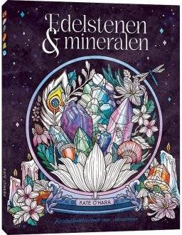 Edelstenen & mineralen kleurboek | Mus creatief