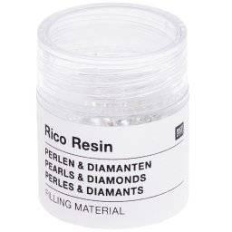 Mini diamanten mix silver 500707 | Rico design