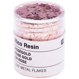 Metaalvlokken resin 500670 rose | Rico design