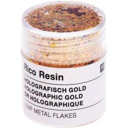 Metaalvlokken resin 500672 Hgold | Rico design