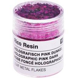 Metaalvlokken resin 500675 dpink | Rico design