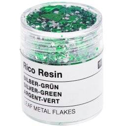 Metaalvlokken resin 500680 green | Rico design