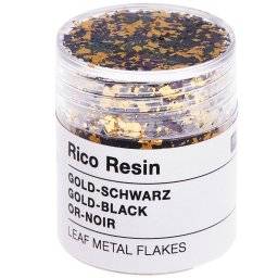 Metaalvlokken resin 500681 black | Rico design 