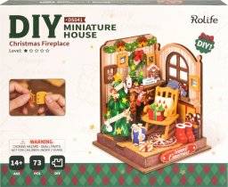 DIYminiature christmas fireplace | Robotime 