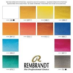 Rembrandt aquarelset 12tube 10ml | Talens