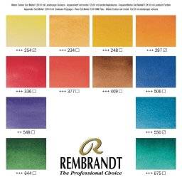 Rembrandt aquarelset 12tube 10ml | Talens