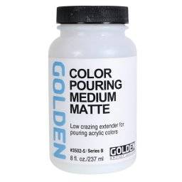 3502 color pouring medium matte | Golden 