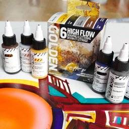 High flow drawing set 6x30ml | Golden