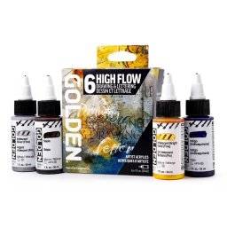 High flow drawing set 6x30ml | Golden