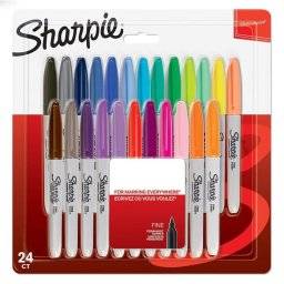 Stiftenset met 24 kleuren | Sharpie