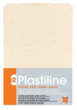 Plastiline ivoorkleur 750 gram