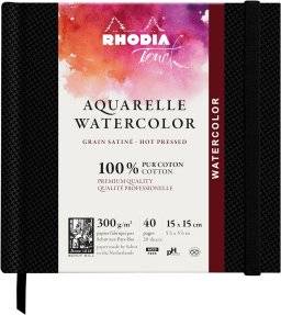 Aquarel dummy gebonden square GS | Rhodia 