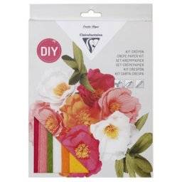 DIY crepe bloemen pakket 97705 | Clairefontaine