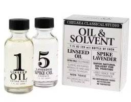 Sampler 2-pack oil & solvent | Chelsea classical studio