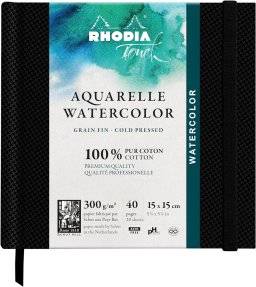 Aquarel dummy gebonden square GF | Rhodia 