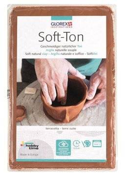 Soft-ton terracotta 1kg | Glorex