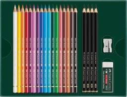 17 polychromos & 4 Grafiet Matt | Faber castell